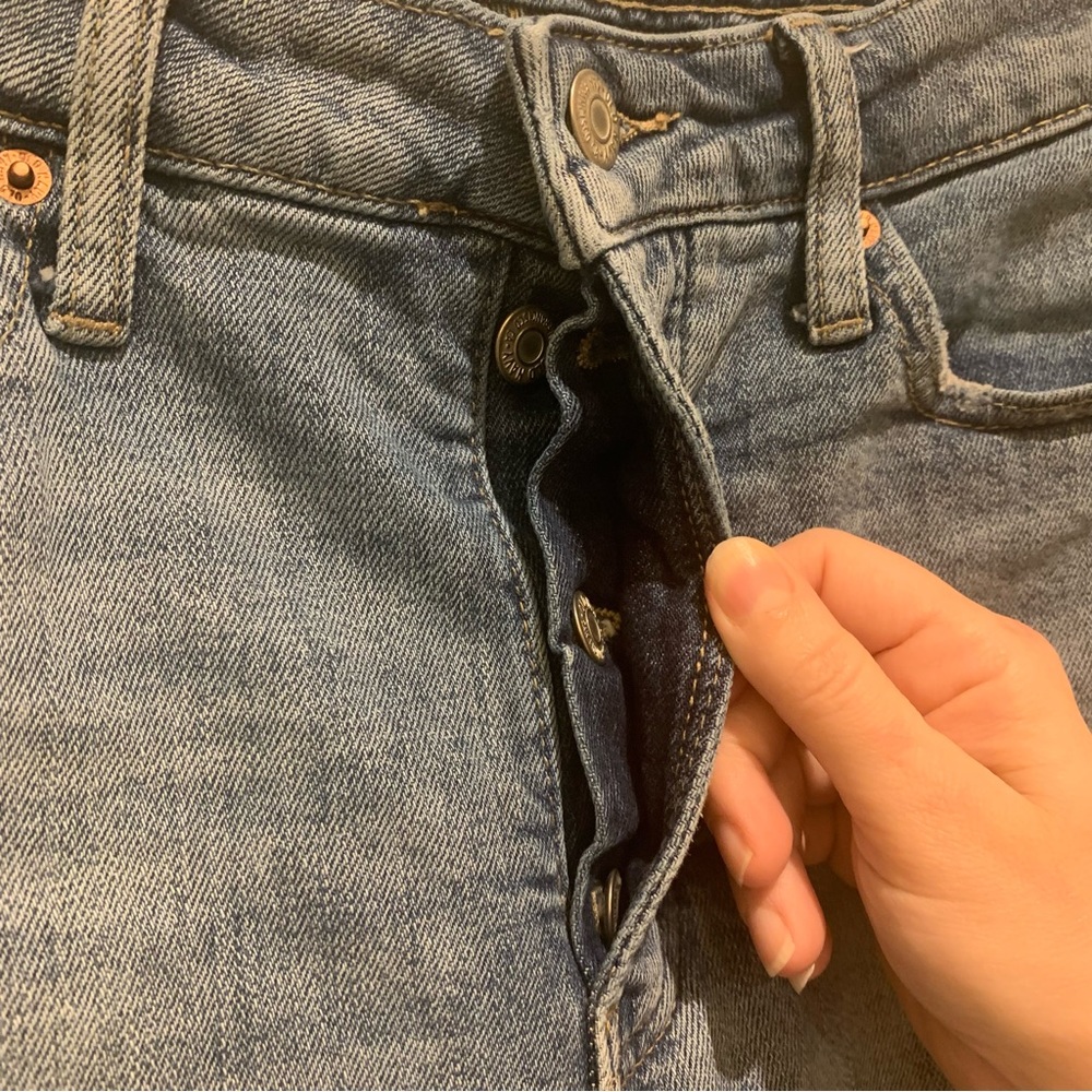 2 FOR $15 Old Navy O.G. Straight High-Rise Secret Slim Pockets Jeans Size 12 - Picture 7 of 9